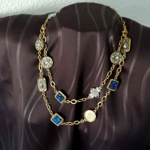 Mixed Metals Reversible and Convertible Premier Designs Necklace